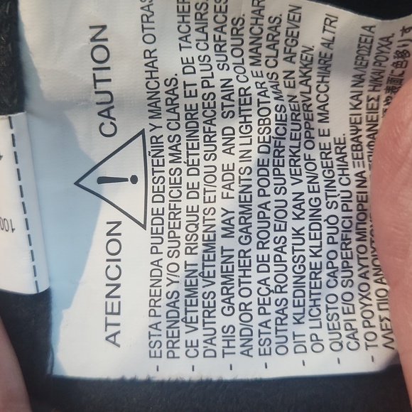 ZARA ▪︎ Faux Leather Baggy Pants, Black, Size Large - Picture 7 of 8